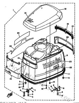 Diagram for Top Cowling