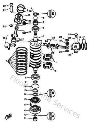 Diagram for Crankshaft & Piston