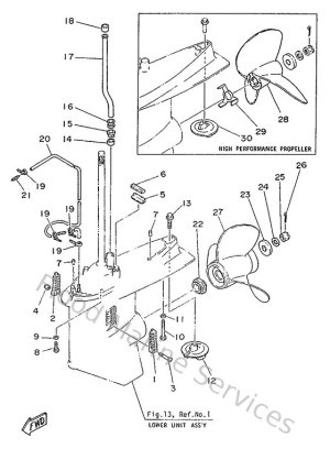 Diagram for Lower & Drive 2