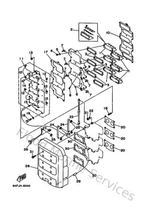Diagram for Intake 2 (200/L200:SWS)