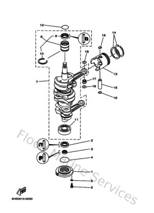 Diagram for Crankshaft & Piston