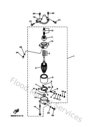 Diagram for Starting Motor