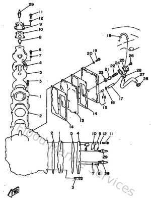 Diagram for Cylinder & Crankcase 2