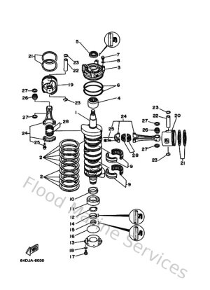 Diagram for Crankshaft & Piston