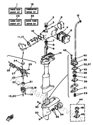 Diagram for Repair Kit