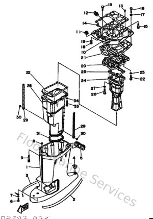 Diagram for Upper Casing