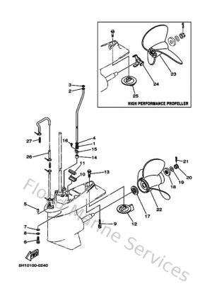 Diagram for Lower Casing & Drive 3