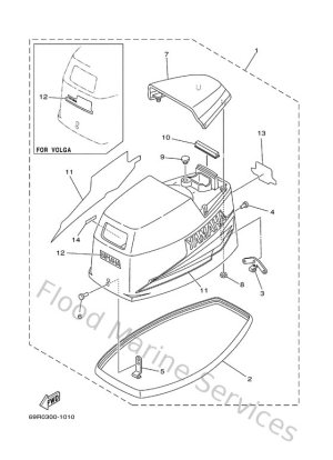 Diagram for Top Cowling