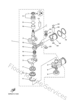 Diagram for Crankshaft & Piston