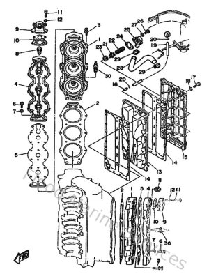 Diagram for Cylinder & Crankcase 2