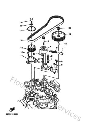 Diagram for Fuel Pump Drive Gear