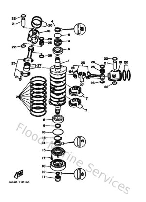 Diagram for Crankshaft & Piston