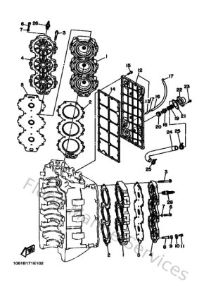 Diagram for Cylinder & Crankcase 2
