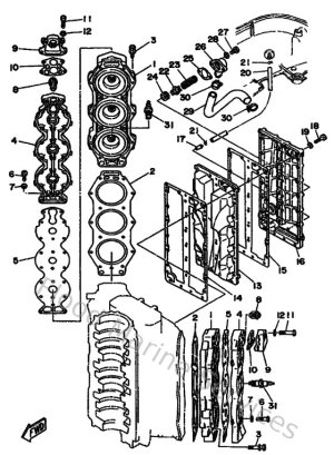 Diagram for Cylinder & Crankcase 2