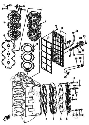 Diagram for Cylinder & Crankcase 2