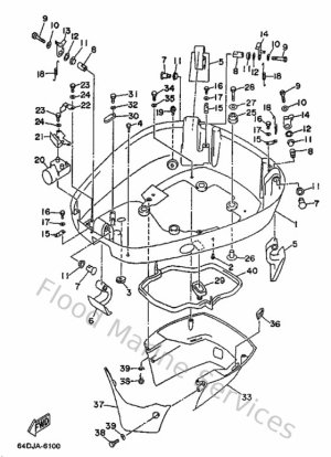Diagram for Bottom Cowling