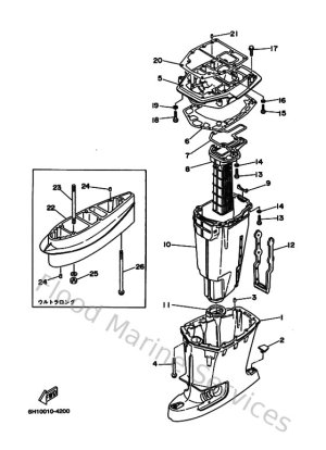 Diagram for Upper Casing