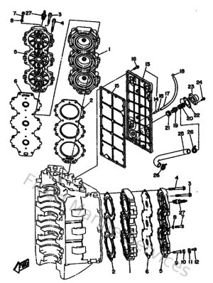 Diagram for Cylinder & Crankcase 2