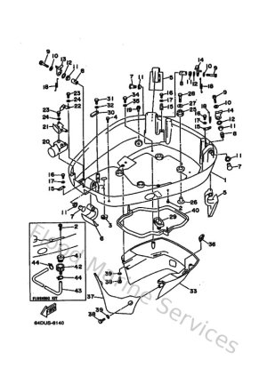 Diagram for Bottom Cowling