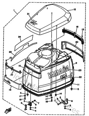 Diagram for Top Cowling