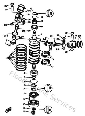 Diagram for Crankshaft & Piston