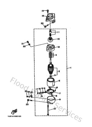 Diagram for Starting Motor
