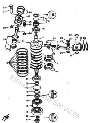 Diagram for Crankshaft & Piston