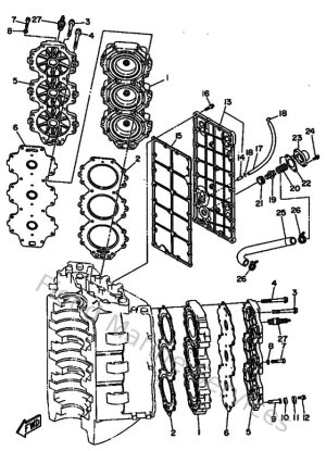 Diagram for Cylinder & Crankcase 2