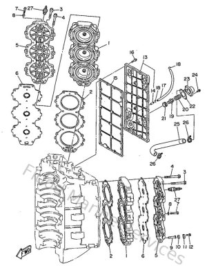 Diagram for Cylinder. Crankcase 2