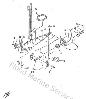 Diagram for Alternate 2 ((LOWER CASING DRIVE 2:L250A)