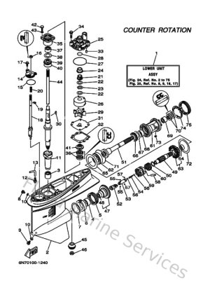 Diagram for Lower Casing & Drive 3
