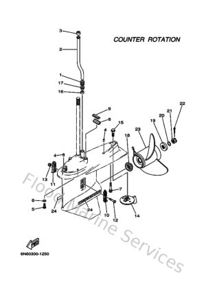 Diagram for Lower Casing & Drive 4