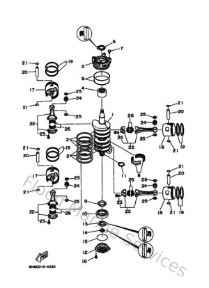 Diagram for Crankshaft & Piston