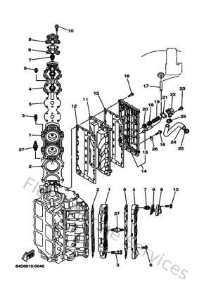 Diagram for Cylinder & Crankcase 2