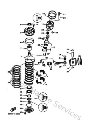 Diagram for Crankshaft & Piston