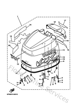 Diagram for Top Cowling
