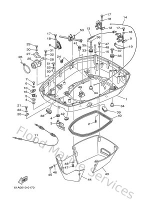 Diagram for Bottom Cowling