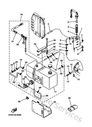 Diagram for Oil Tank