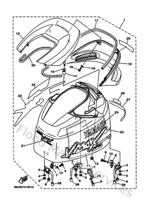 Diagram for Top Cowling