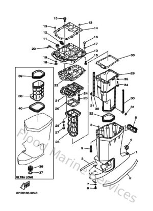 Diagram for Upper Casing