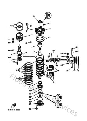 Diagram for Crankshaft & Piston