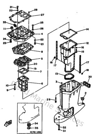 Diagram for Upper Casing