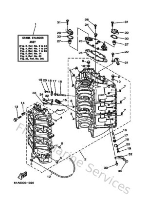 Diagram for Cylinder & Crankcase