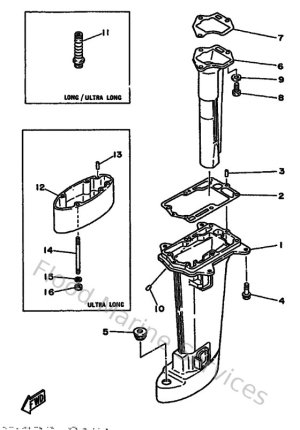 Diagram for Upper Casing