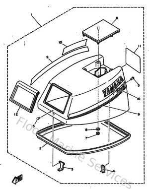Diagram for Top Cowling