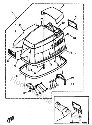 Diagram for Top Cowling
