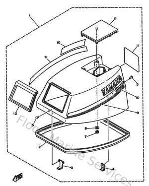 Diagram for Top Cowling