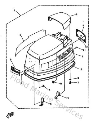 Diagram for Top Cowling