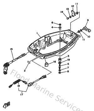 Diagram for Bottom Cowling