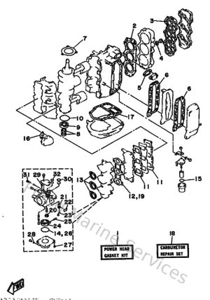 Diagram for Repair Kit 1